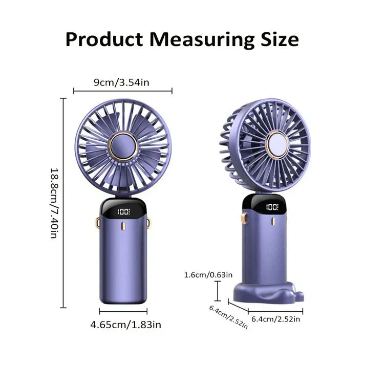 LED Digital Display Fan