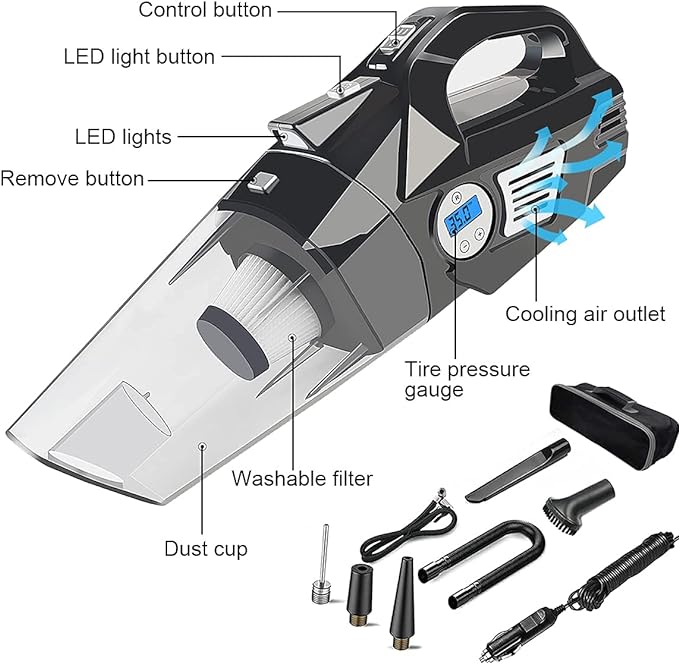 Mini Car Vacuum Cleaner