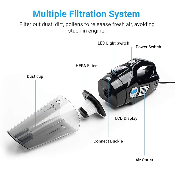 Mini Car Vacuum Cleaner