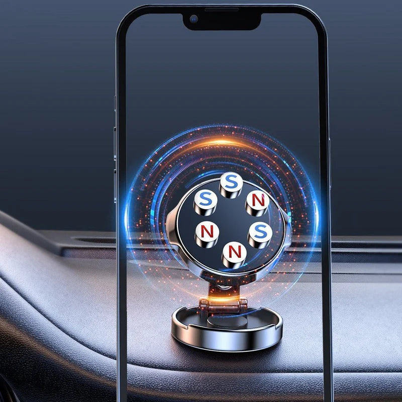 Magnetic Suction Folding Phone Holder حامل هاتف مغناطيسي قابل للطي